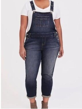 Torrid Jean/Denim Overalls. The Overall Crop. Plus Size 20.